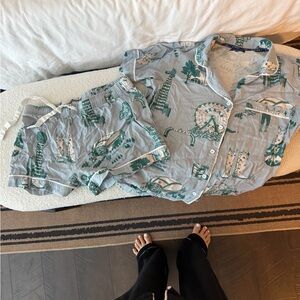 Katie Kime Dallas Toile XS pajamas